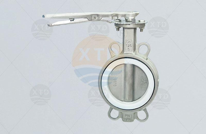 Handle stainless steel butterfly valve
