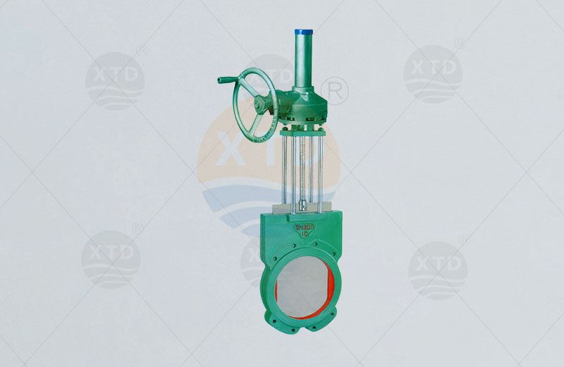 Bevel gear slurry valve