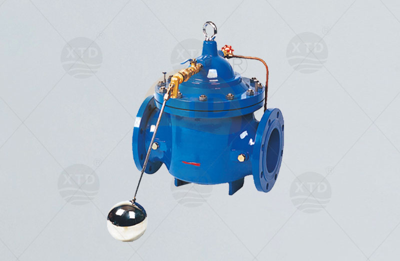Remote control float valve