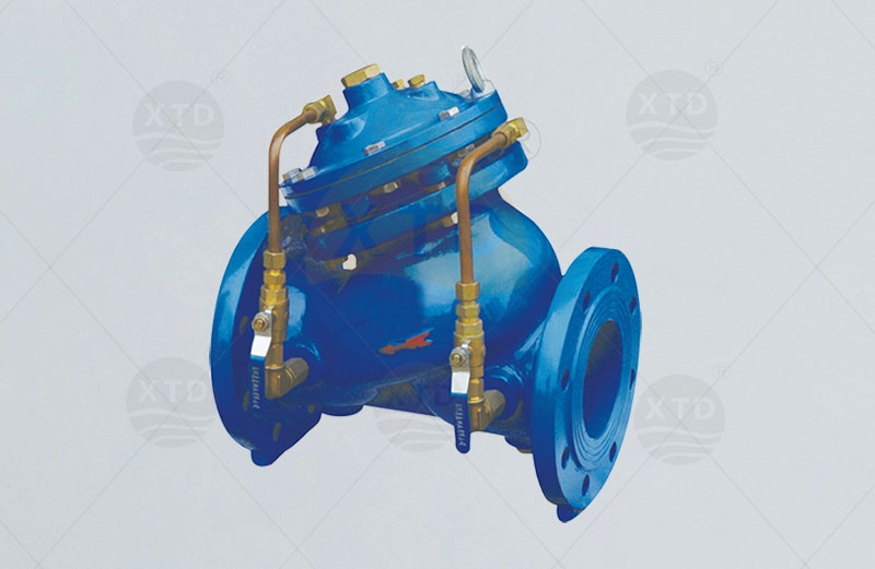 Diaphragm multi-function pump control valve
