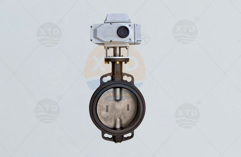 Electric flue gas desulfurization butterfly valve