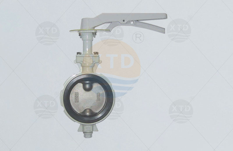 Anti condensation handle butterfly valve